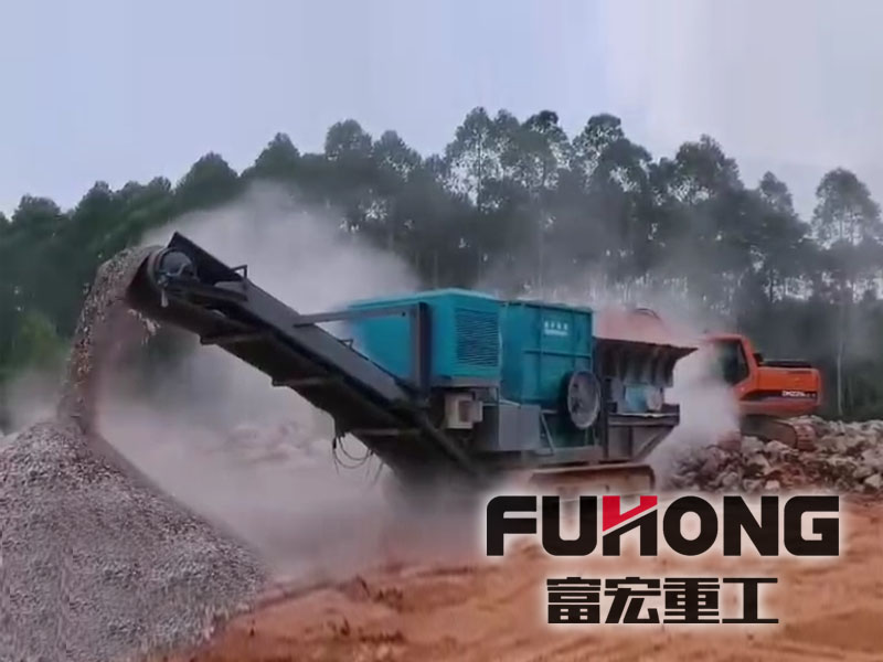 建筑垃圾移動破碎站 建筑垃圾移動破碎站